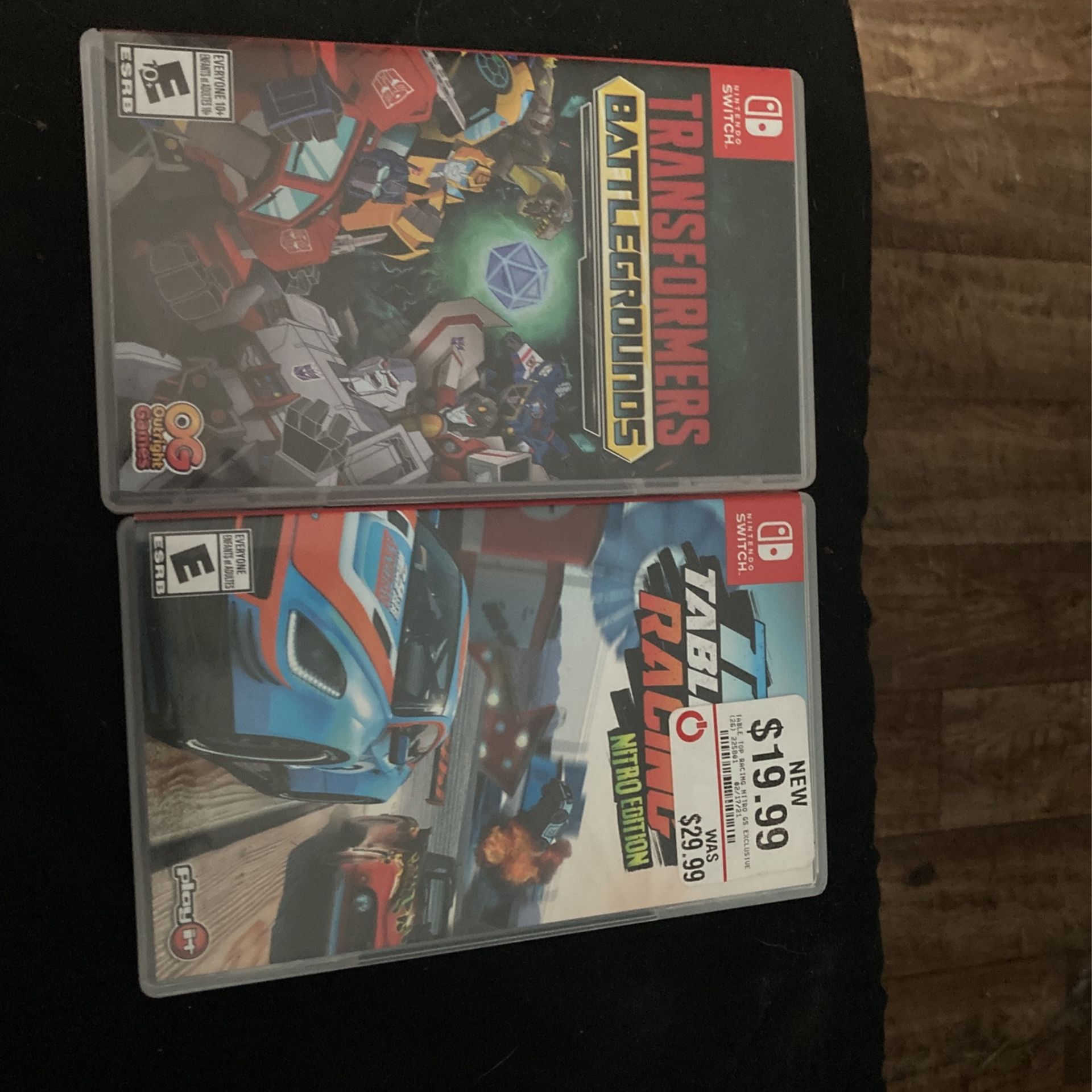 Two Nintendo Switch Games 