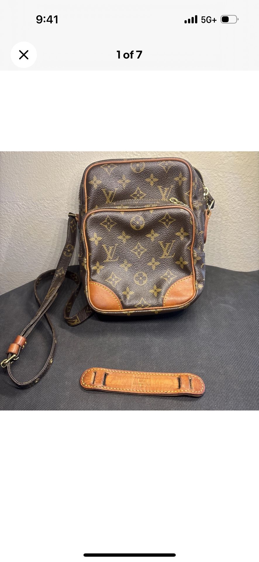 100% authentic Louis Vuitton side back