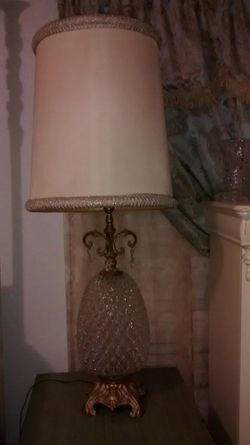 Vintage Pineapple Lamp