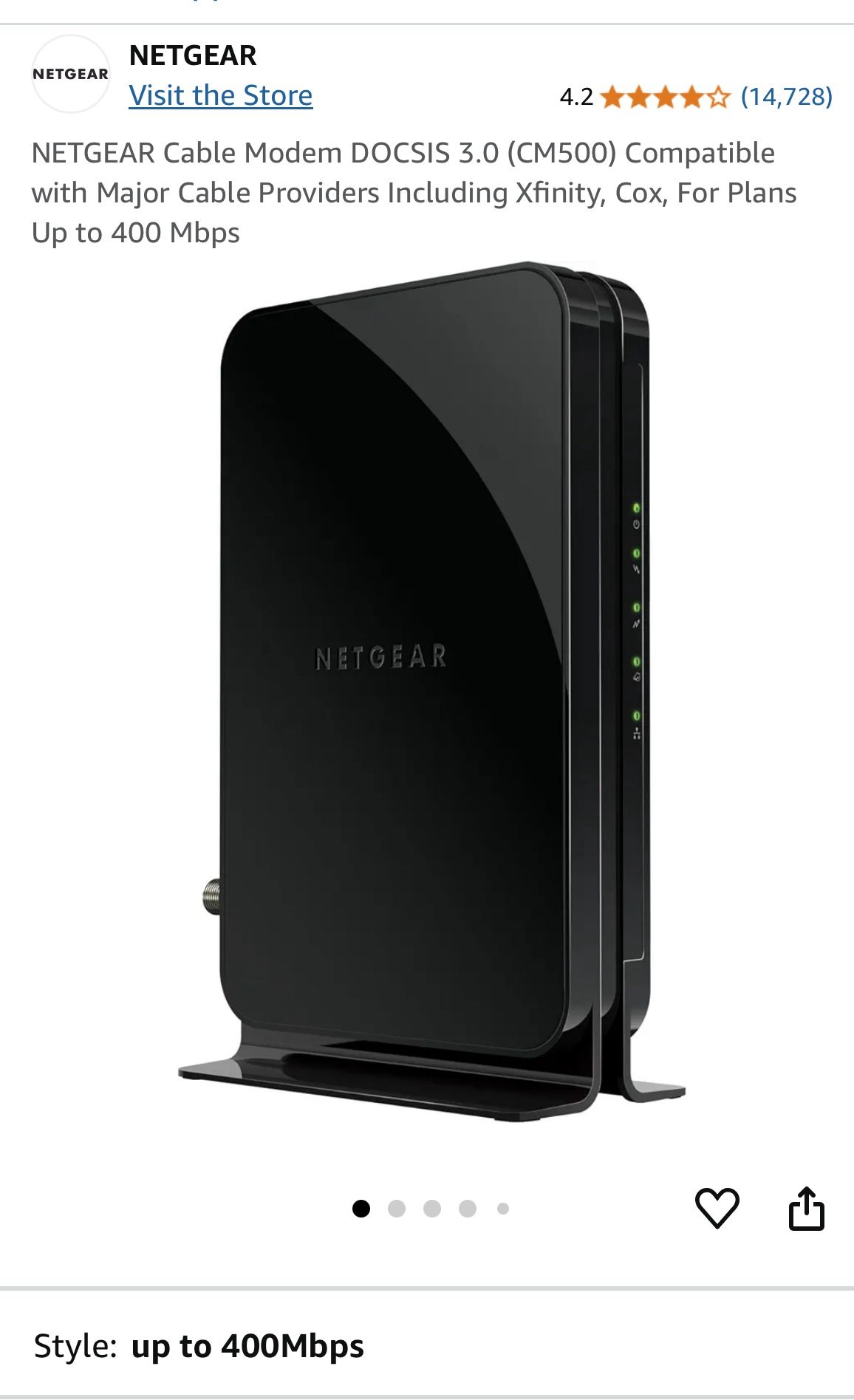 Netgear Modem and TPLink Router Compatible with Xfinity