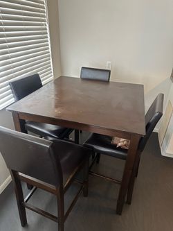 Free dining table and chairs