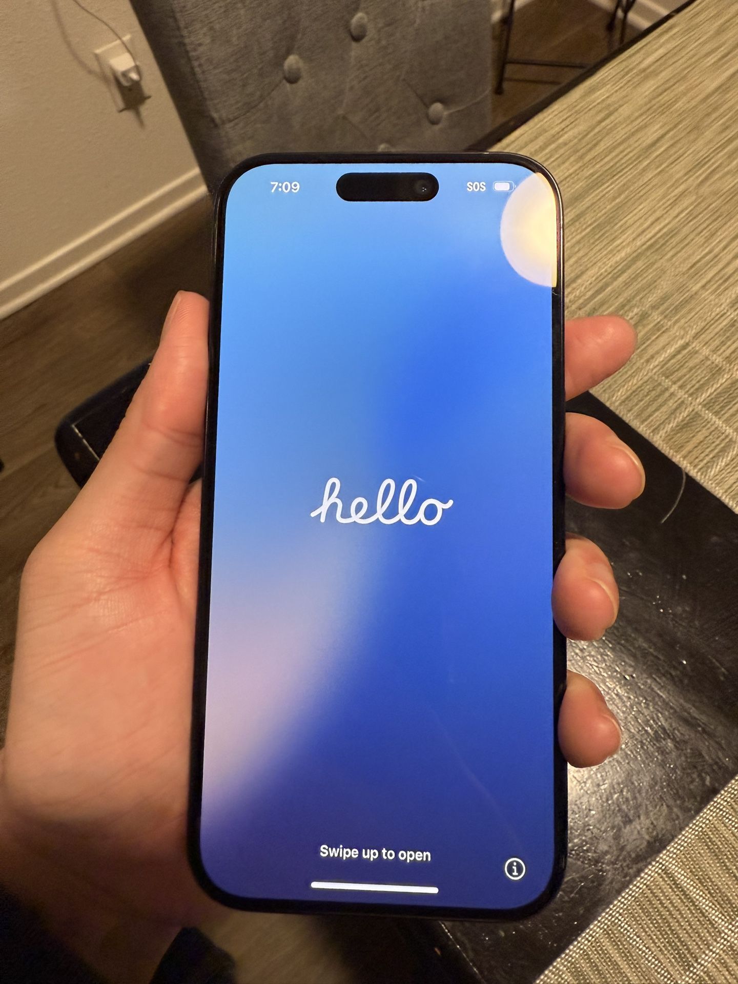 iPhone 15 Pro Unlocked Cracked Back