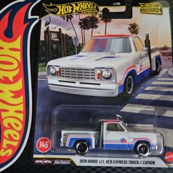 Hot Wheels Premium Boulevard 1978 Dodge Lil Red Express Truck camion