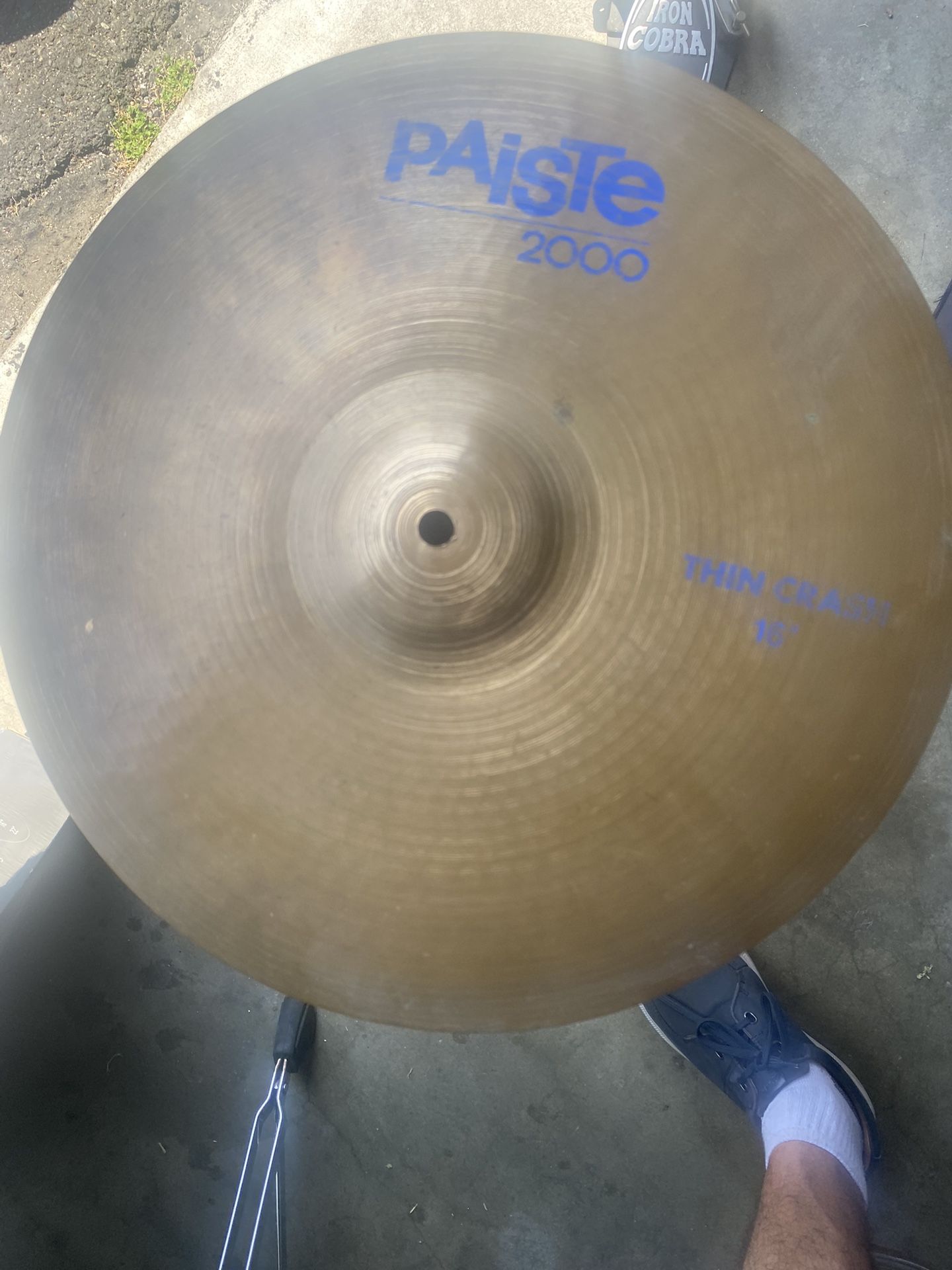 Paiste 2000 Thin Crash 16” Cymbal