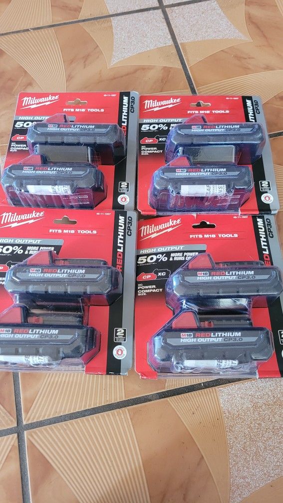 Milwaukee  Battery M18 High Output 3.0 Pack  