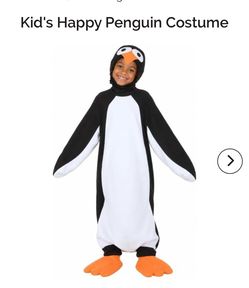 Kids penguin costume - size S and M - two available!