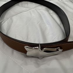 Hermes, Gucci, and Louis belts