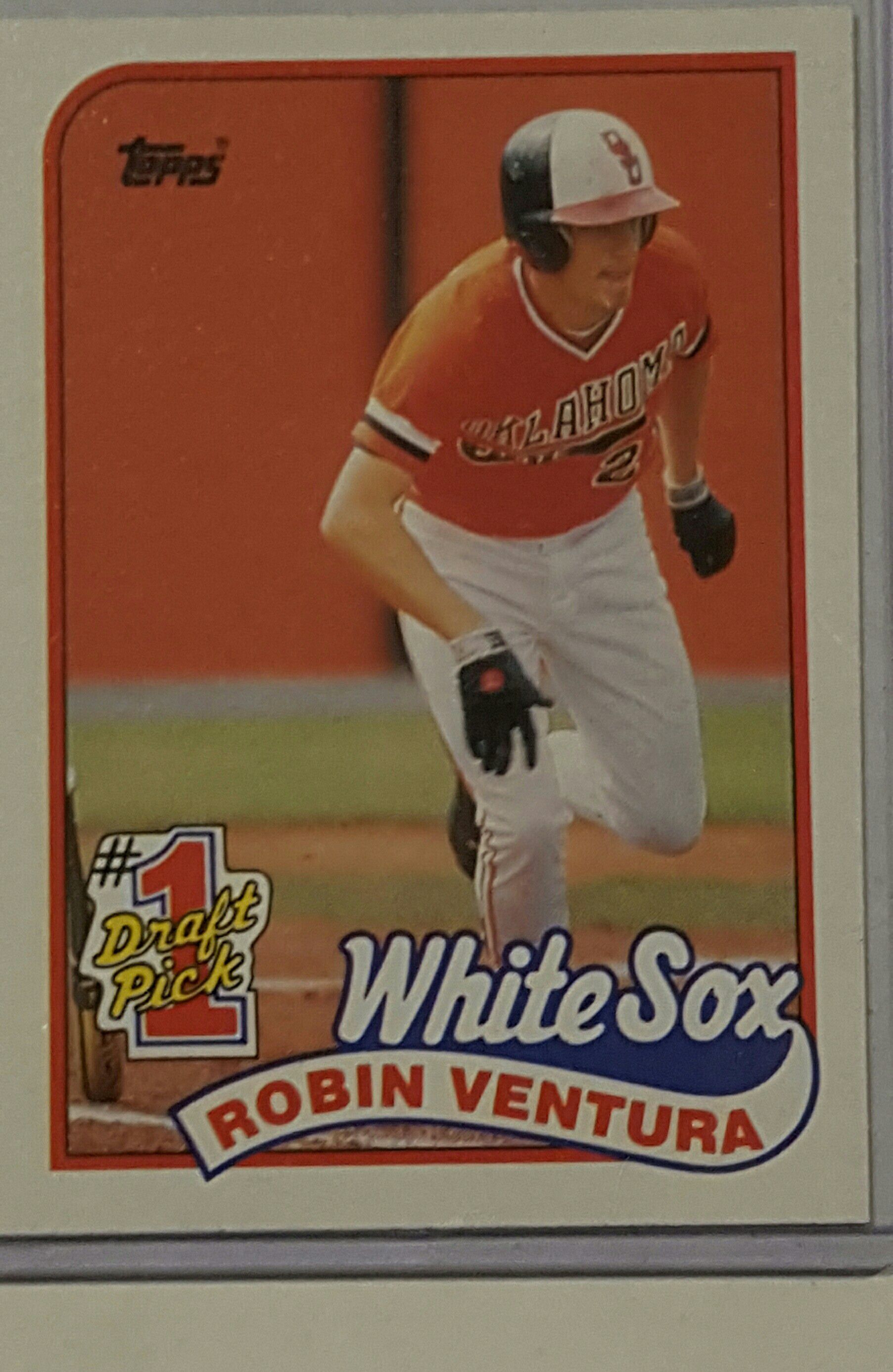 89 Topps Robin Ventura Rookie Card