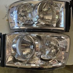 06-08 Dodge Ram Headlights Faros Calaveras Micas Luces Lamps 
