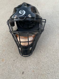 Pro Nine Baseball Catchers Helmet Size 7 - 7 3/4” Adult