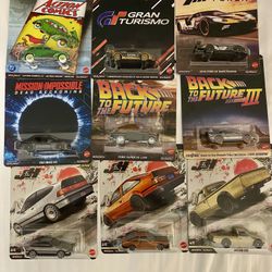 Hot Wheels Collection  9 Cars Premium