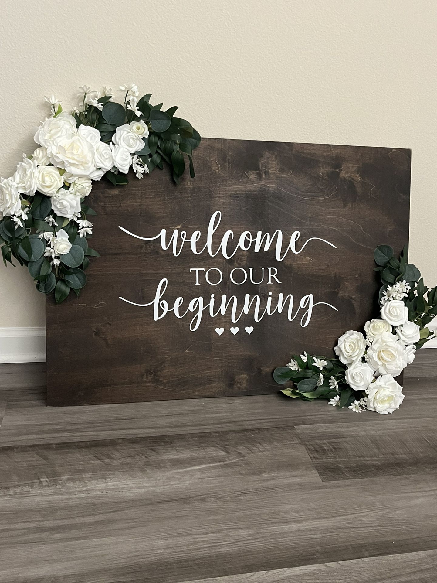 Welcome To My Wedding Sign 