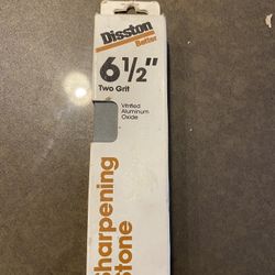 Dustin 6 1/2 Inch Two Grit Sharpening Stone New In Box 