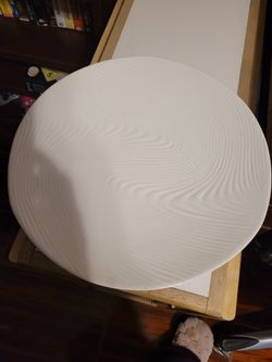 Deep White Decorative Dish