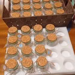 34 Baby Boy Favor Jars