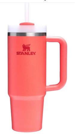 Stanley Quencher H2.0 Tumbler with Handle and Straw 30 oz | Flowstate 3-Position Lid | Cup Holder Compatible for Travel | Insulated Stainless Steel Cu