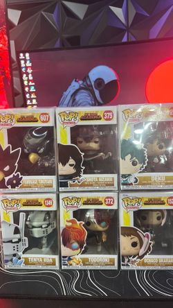My hero Academia Funko Pops