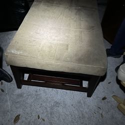 Living room large ottoman