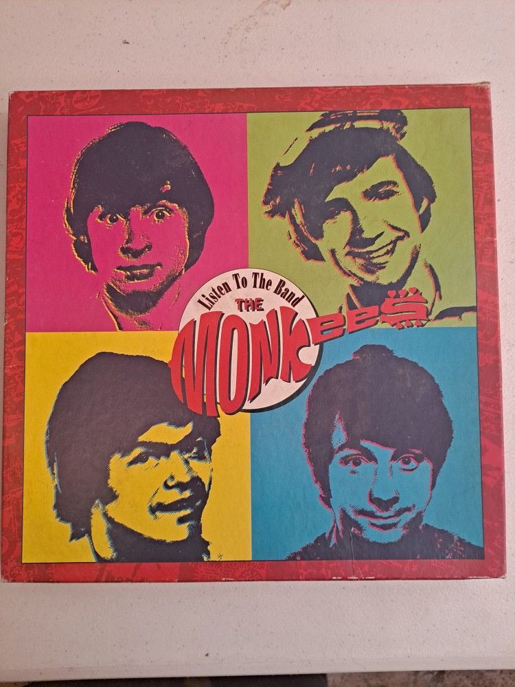 The Monkees : Listen To The Band (4xCD Box Set w/Book & Poster) (1991) CD ($20 O.B.O.)