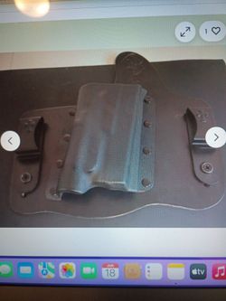 CROSS BREED holster IWB leather for Glock w light new minor scratches on leather