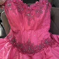Azteca/ Morí Lee Quinceañera Dress
