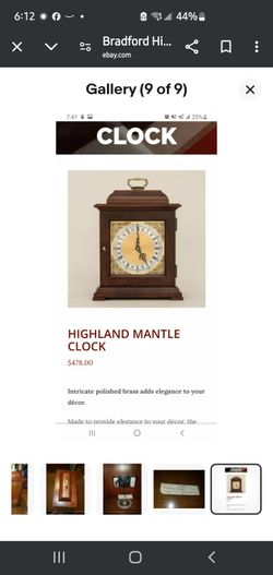 Mantle Clock 