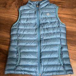 Girls Ariat Down Puffer Vest