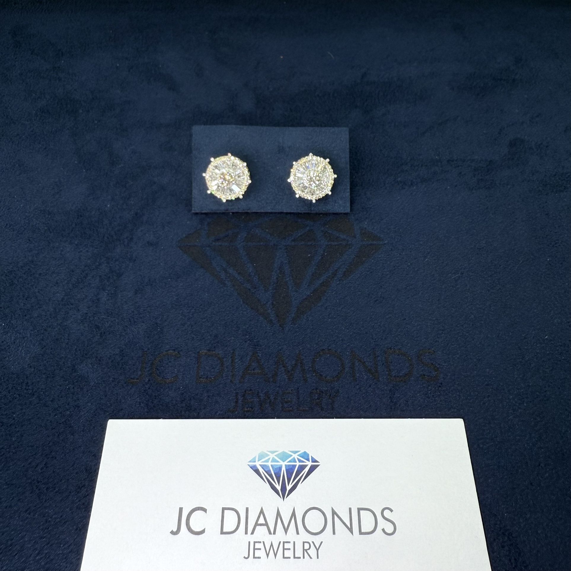 Earrings Diagonal Diamonds 💎