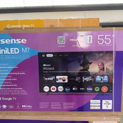 55” Hisense Mini led 4K SMART TV