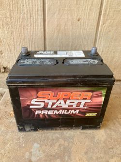 Super Start 12v Battery (It is Charged!)