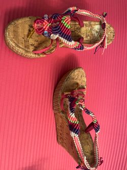 Multi color Bonino Heel size 9