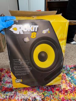 KRK ROKIT 8 G4 RP8 Powered Studio Monitor”