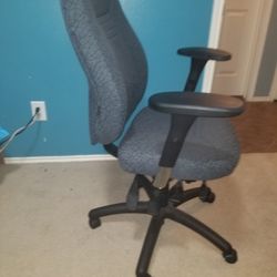 Blue Work Chair -like New