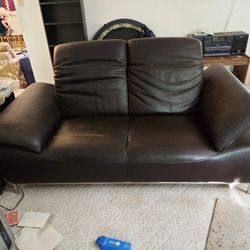 Imported Italian Leather Sofa