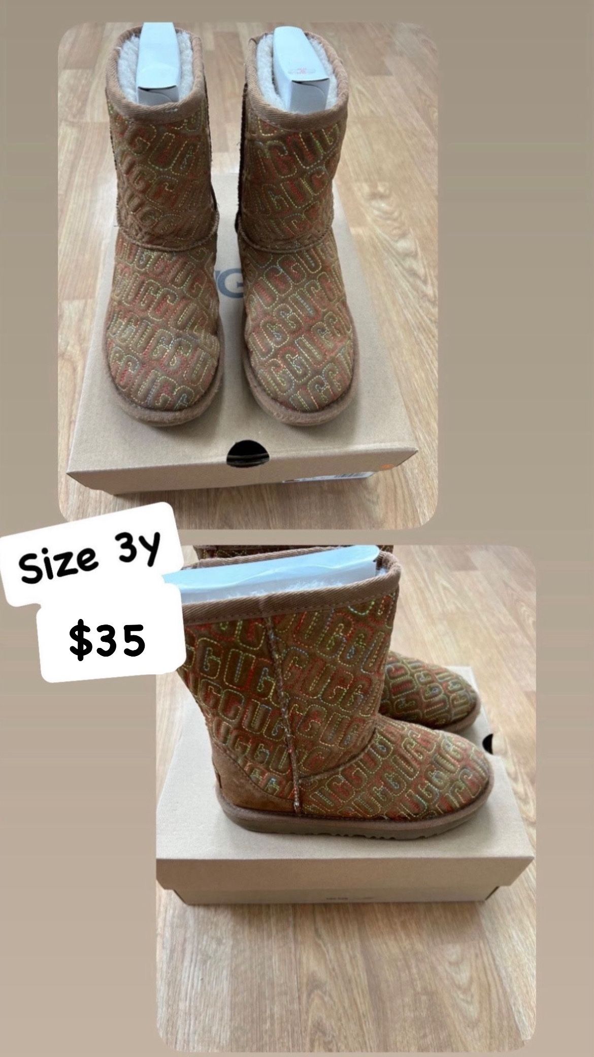 Girls Ugg Boots ( Size 3y)