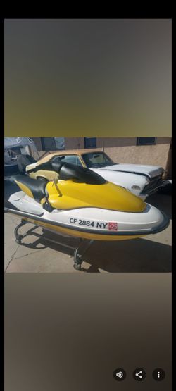 96 SEADOO HX RUNNING GREAT REBUILT CARBS WITH MIKUNI OEM KIT TITLE IN HAND READY TO RIDE