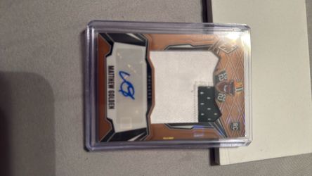 2025 Matthew Golden - Phoenix Rookie Patch Autographs RPS-56 /199