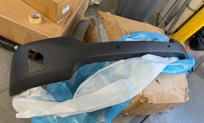 16-19 SILVERADO 1500/LD BLACK FRONT BUMPER FACE BAR W/SENSOR&FOG LIGHT HOLES