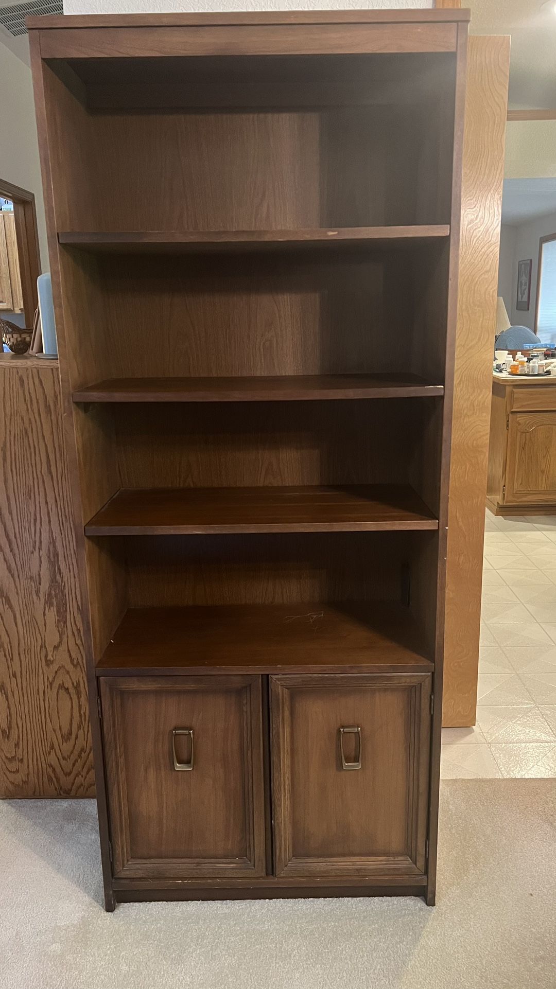 Tall MCM Bookcase