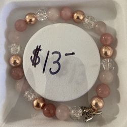 Rose Quartz Energy Bracelet
