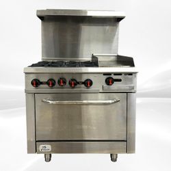 36 ins 4b12g NSF oven ranges CD-R4-12G