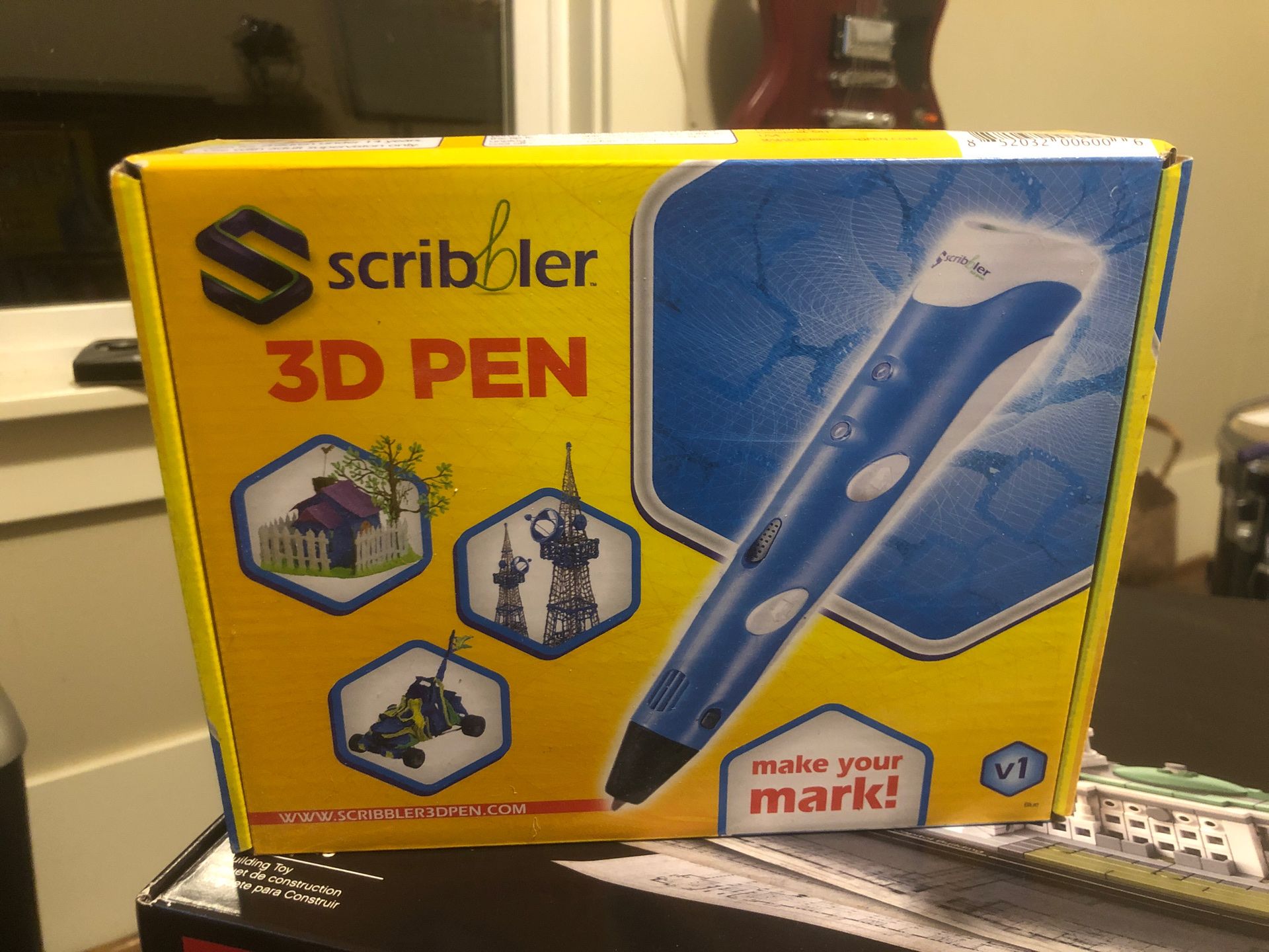 Scribbler 3D Pen for printing in the air 3D drawing art pen