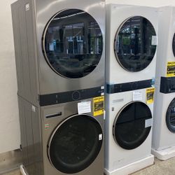 LG Tower Washer And Dryer - Finance Available With $10 Down Payment