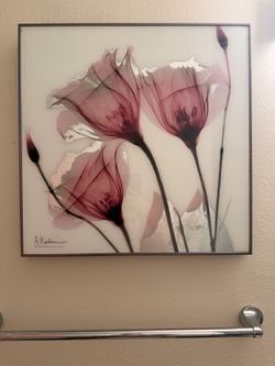 Glass flower art