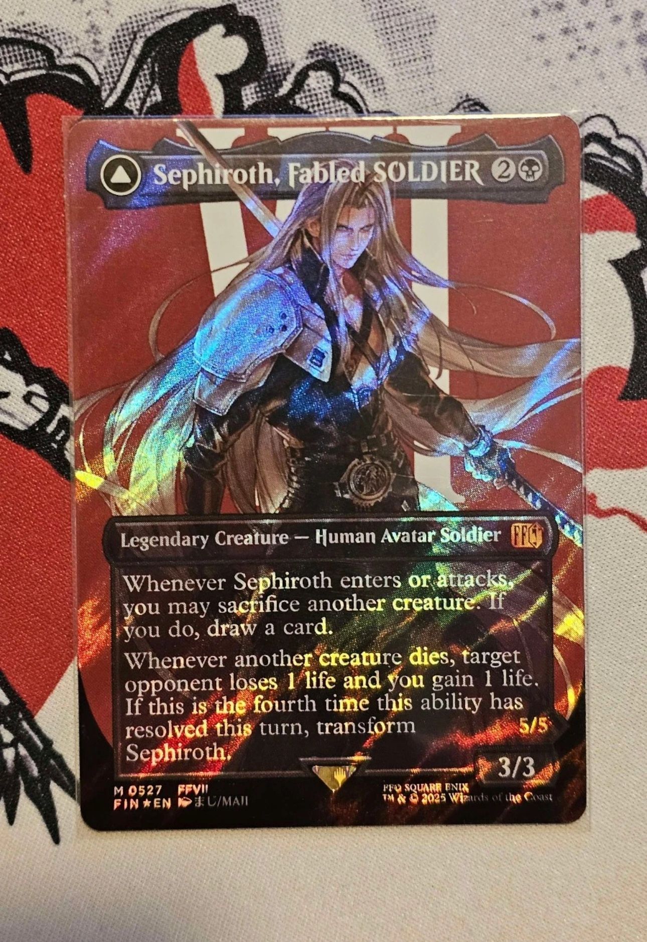Surge Foil Sephiroth Borderless N/M