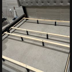 $50 King Bedframe Pick Up Today! 