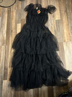 Halloween Black Dress 🧟‍♀️☠️