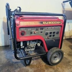 Honda Em5000sx Generator Runs Great  /trade For E-bike Or Mini Bike