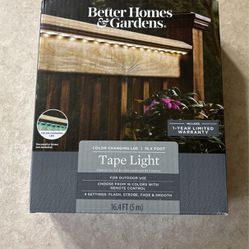 Better Homes & Gardens Color Changing LED 16.4 Foot Tape Lights