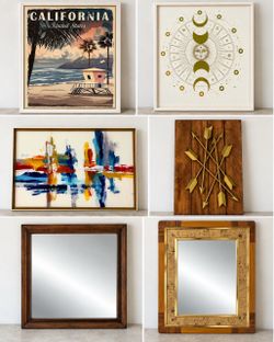 art and mirrors $10 each